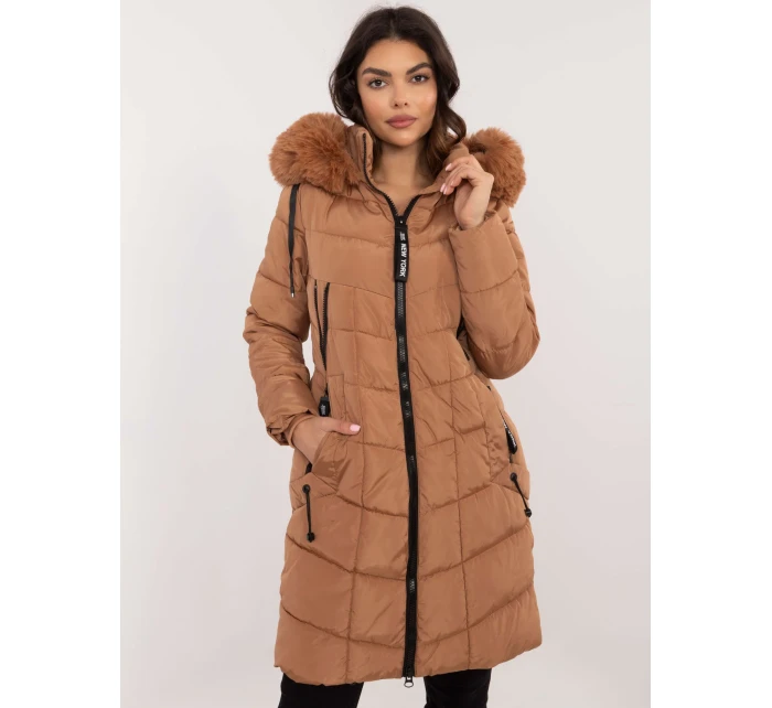 Bunda SK KR HH model 20590192 camel - FPrice