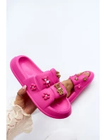 Dámské pěnové pantofle s ozdobami Fuchsia Cambrina Dámské pěnové pantofle s ozdobami Fuchsia Cambrina