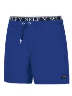 Pánské plavky SM25-13d Summer Shorts  modré - Self