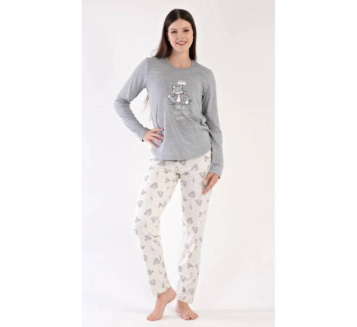 Dámské pyžamo dlouhé Forest model 18979841 - Vienetta Secret