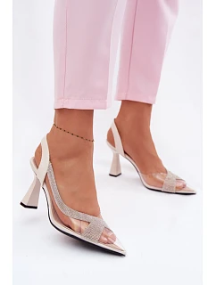 Sandály na podpatku  model 226503 Step in style
