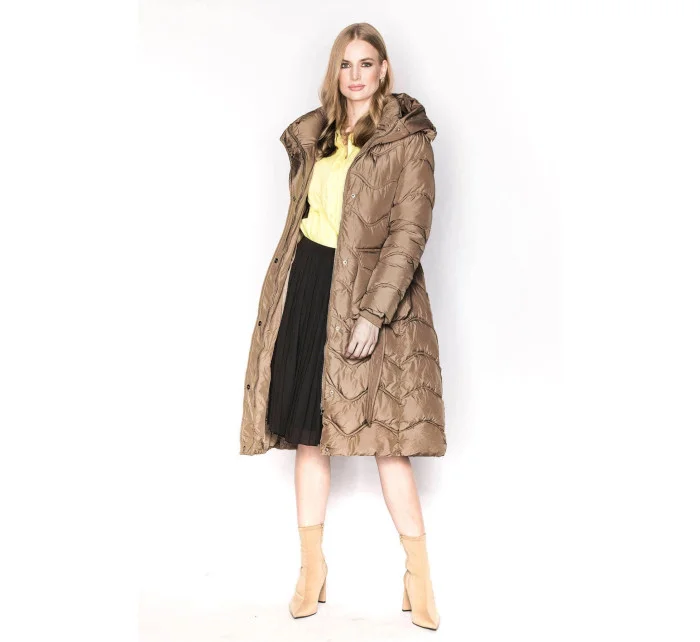 KURTKA DAMSKA BEŻOWA model 21244251 - Ann Gissy