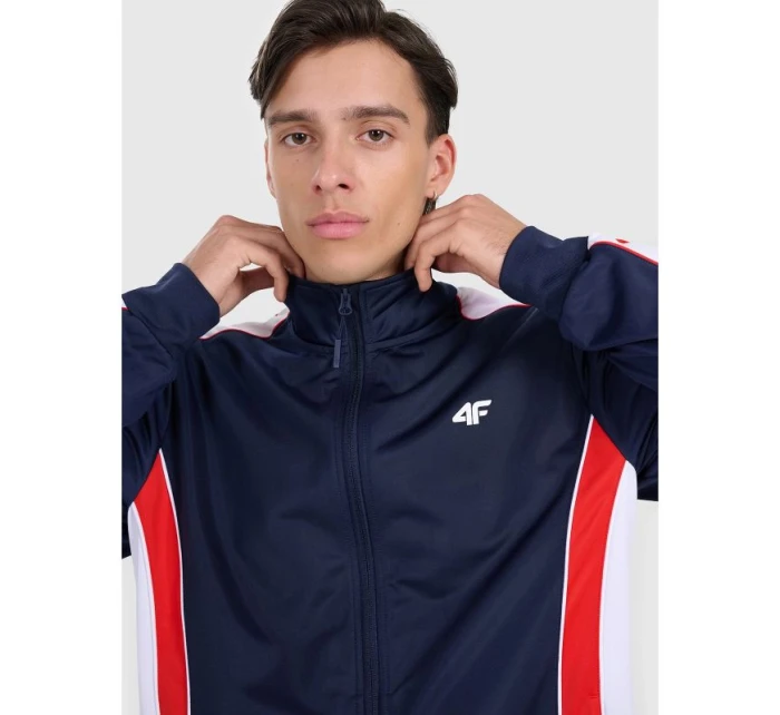 Pánská mikina s kapucí model 21815754 pánské - 4F Pánská mikina s kapucí model 21815754 pánské - 4F