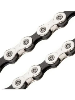 Řetěz KMC X10'116 článků stříbrná černá Fólie