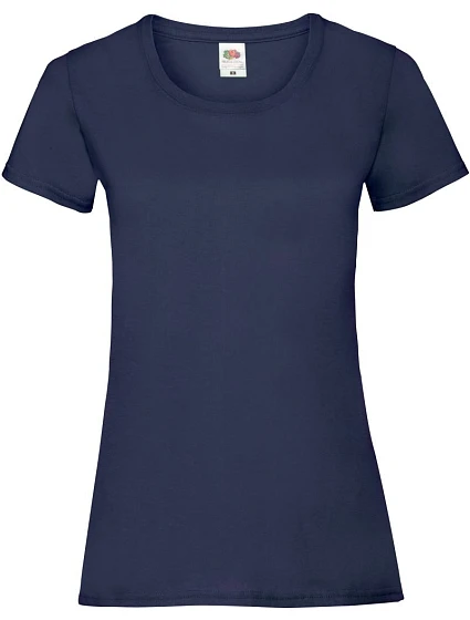 Fruit of the Loom Lady-Fit Valueweight T Dámské tričko 16.1372 navy Fruit of the Loom Lady-Fit Valueweight T Dámské tričko 16.1372 navy