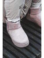 Dívčí Sněhové Boty S Kožešinou S Růžový Betty model 21637269 - Big Star Shoes Dívčí Sněhové Boty S Kožešinou S Růžový Betty model 21637269 - Big Star Shoes