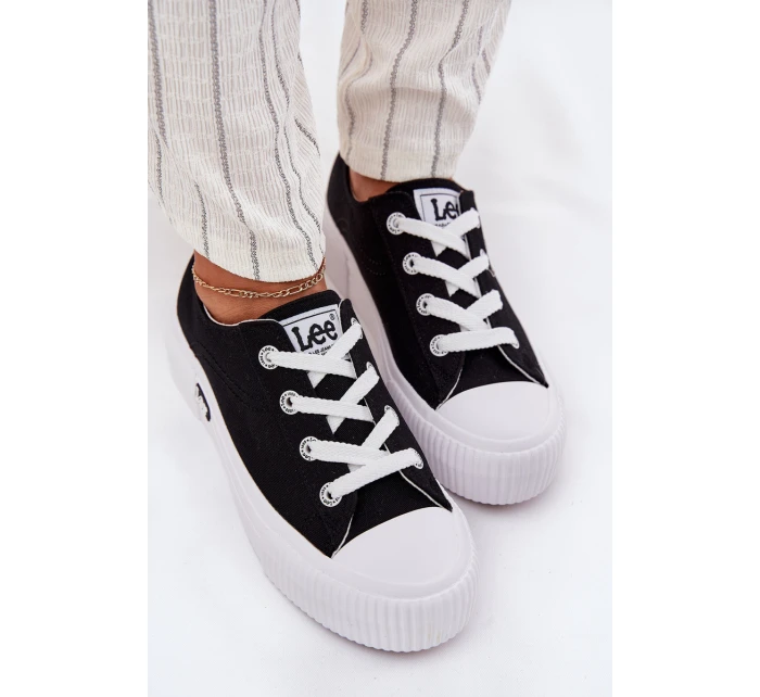 Dámské Tenisky Na Platformě Černé ISLA C WOMEN LOW model 21695906 - Lee