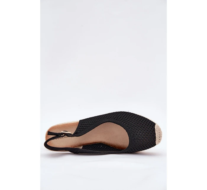 Dámské Sandály Na S Pletením Černé model 21699438 - Boto Dámské Sandály Na S Pletením Černé model 21699438 - Boto