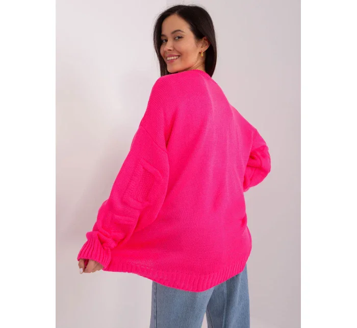 Jumper BA SW 8053.31 fluo růžový Jumper BA SW 8053.31 fluo růžový