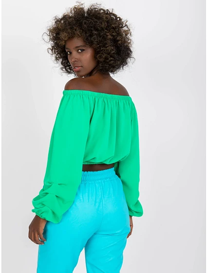 Halenka DHJ BZ model 17228914 zelená - FPrice