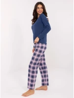 Piżama PI FP ciemny niebieski model 21755224 - FPrice