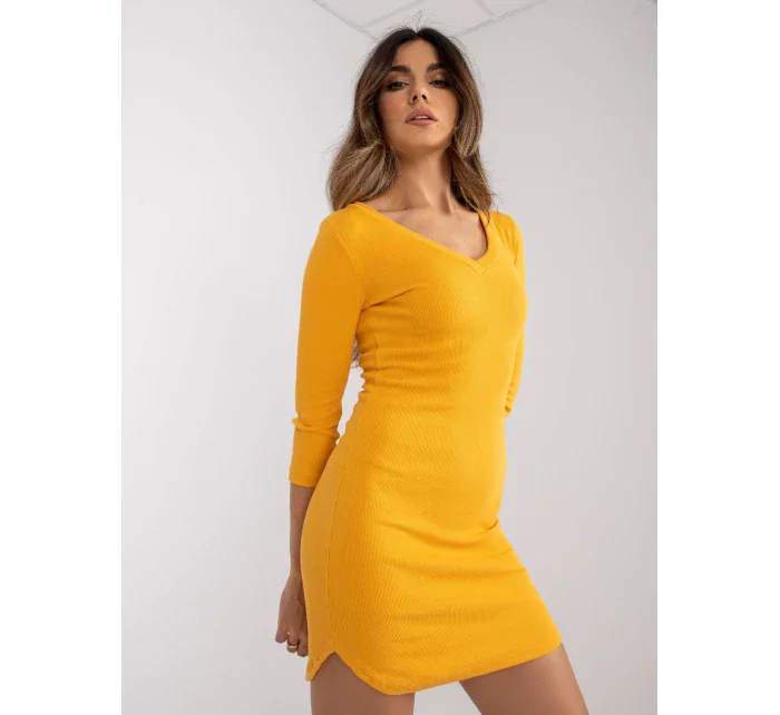 Šaty RV SK 7453.63 jasně oranžová Šaty RV SK 7453.63 jasně oranžová