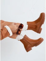 Dámské kozačky MONDERICO camel FashionStreet ZY0512