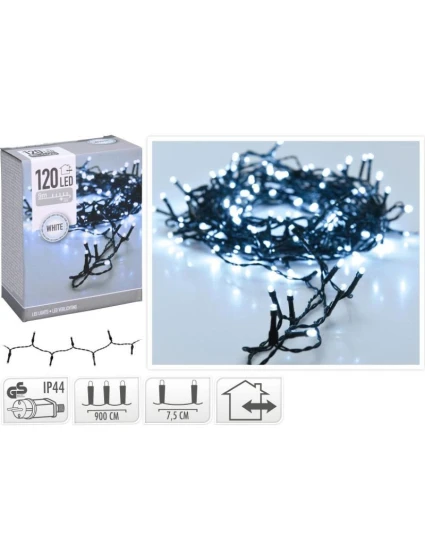 LAMPKI CHOINKOWE  120 LED BIAŁY model 21832442