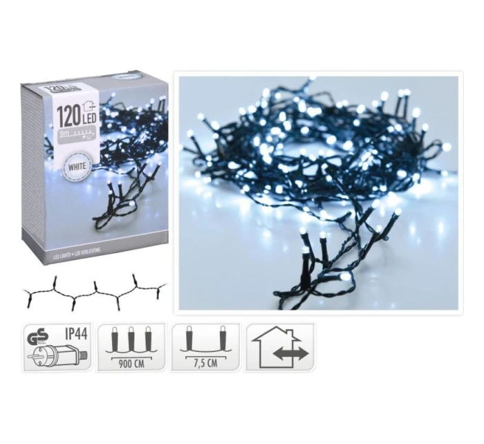 LAMPKI CHOINKOWE  120 LED BIAŁY model 21832442