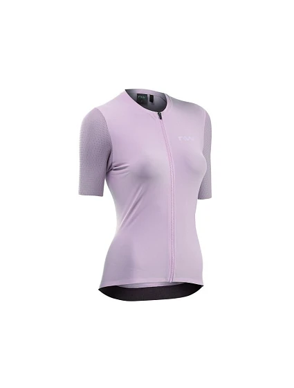 Cyklistické tričko NORTHWAVE Extreme 2 Woman Jersey Short Sleeve, fialové
