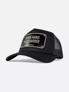 JOHN HATTER & CO WORK HARD PLAY HARDER BLACK 1-1073-U00