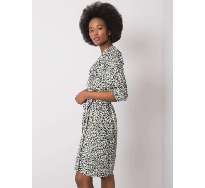 Šaty LK SK 508079.47P khaki Šaty LK SK 508079.47P khaki