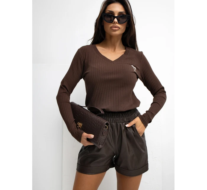 Halenka RV BZ A1056.11 tmavě hnědá Halenka RV BZ A1056.11 tmavě hnědá