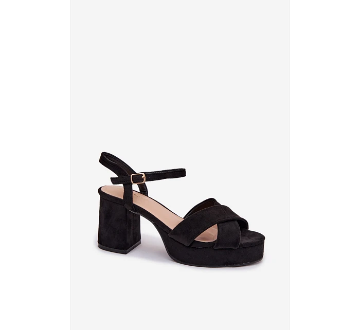 Sandály na podpatku  model 226332 Step in style