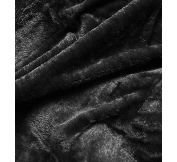 ZIMOWA KURTKA DAMSKA Z KAPTUREM CZARNA model 21244760 - LHD