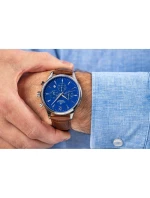 Pánské hodinky Chronograph Sapphire Brown and Blue model 21807555 - Giewont