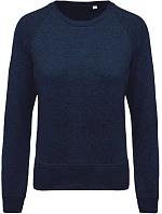 Kariban K 481 Dámská raglánová mikina z bio bavlny 20.K481 french navy heather Kariban K 481 Dámská raglánová mikina z bio bavlny 20.K481 french navy heather