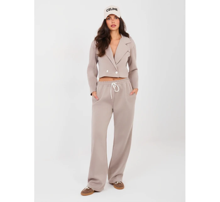 Komplet IT KMPL model 21914599 ciemny bezowy - FPrice Komplet IT KMPL model 21914599 ciemny bezowy - FPrice