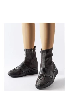 Boty na klínovém podpatku model 206514 Solea