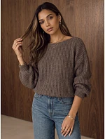Sweter damski z w fango model 22544847 - FashionStreet Sweter damski z w fango model 22544847 - FashionStreet