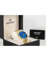 Pánské hodinky Giewont Chronograph Sapphire Gold Blue GW6310-B5