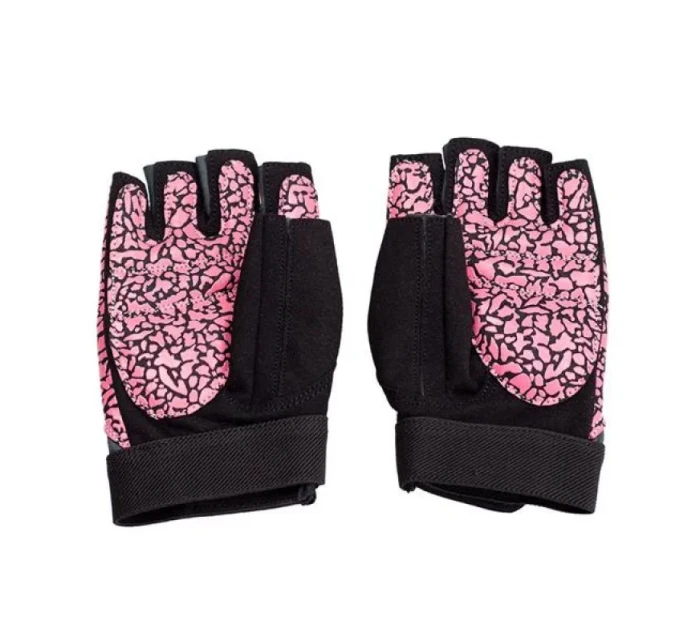 Gymnastické rukavice Pink/Gray W HMS RST03 r.S dámské