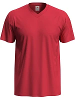 ClassicT Vneck Tričko s výstřihem do V model 22477099 scarlet red - Stedman