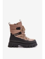 Dámské Sněhule Na Zip model 21676960 Béžové - Lee Cooper