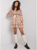 Šaty DHJ SK 15053.61 béžová