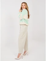 Kalhoty MI SP 2690.00 světle béžové