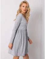 Šaty RV SK 6008.19X šedá Šaty RV SK 6008.19X šedá