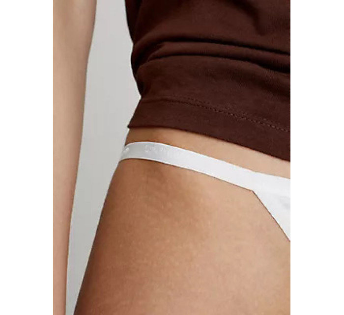 Spodní prádlo Dámské kalhotky STRING THONG 000QD5122E100 - Calvin Klein