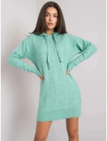 Dámské šaty s kapucí 7099 - RUE PARIS