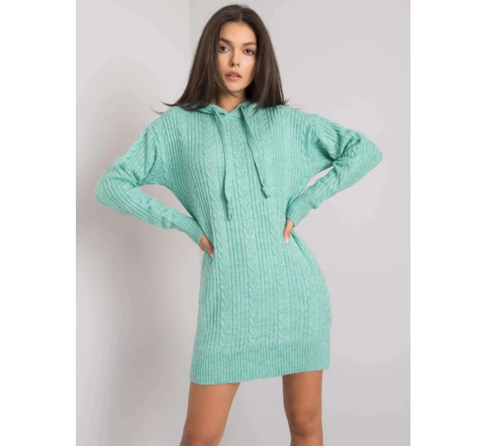 Dámské šaty s kapucí 7099 - RUE PARIS