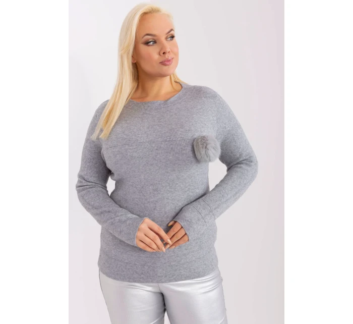 Svetr plus size model 190070 Factory Price