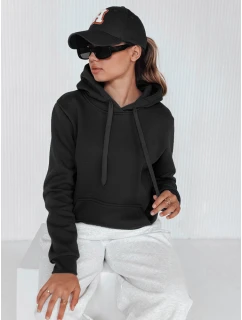 Dámská mikina s kapucí BASIC černá BY0158