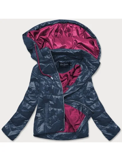 dámská bunda s barevnou kapucí model 16148894 - BH FOREVER