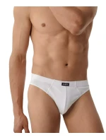 Pánské slipy 3 pack 322 white - Atlantic