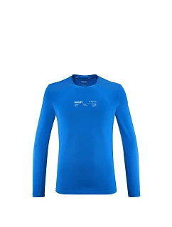 Pánské tričko MILLET Intense Ts Ls M, modré'