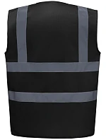 Yoko HVW 100 Hi-Vis bezpečnostní vesta 79.W100 black Yoko HVW 100 Hi-Vis bezpečnostní vesta 79.W100 black