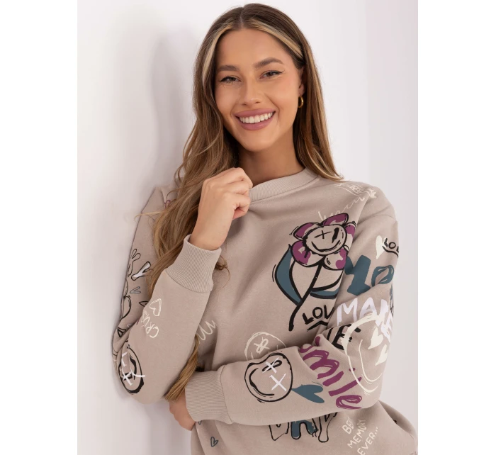 Halenka D10608BC02804A béžová Halenka D10608BC02804A béžová