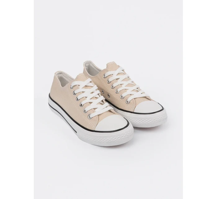 Klasické tenisky dámské Jasnobeżowy bez podpatku Klasické tenisky dámské Jasnobeżowy bez podpatku