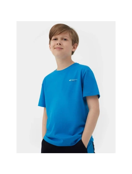 Chlapecké tričko 4F Junior s potiskem svítícím ve tmě