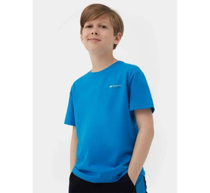 Chlapecké tričko 4F Junior s potiskem svítícím ve tmě